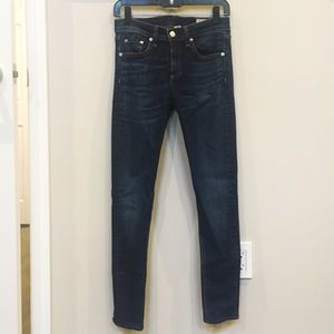 Rag & Bone high rise skinny jeans